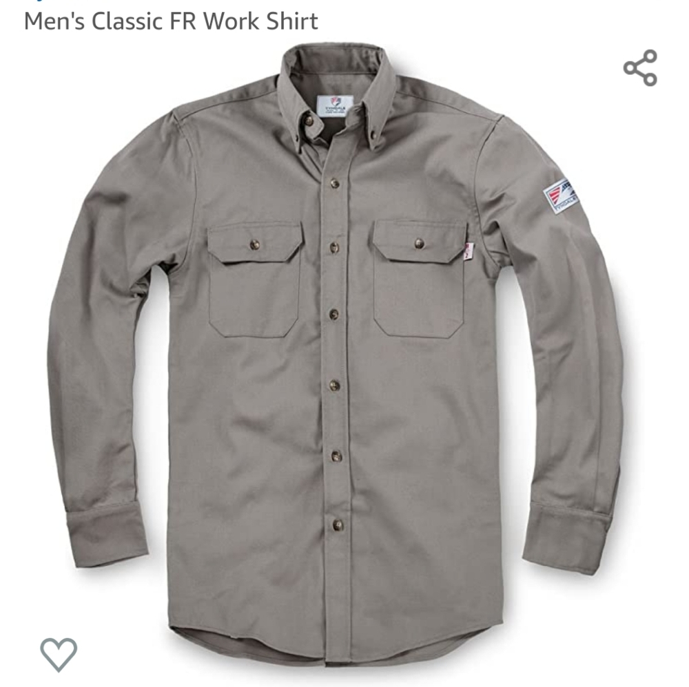 Tyndale Mens classic FR work shirt